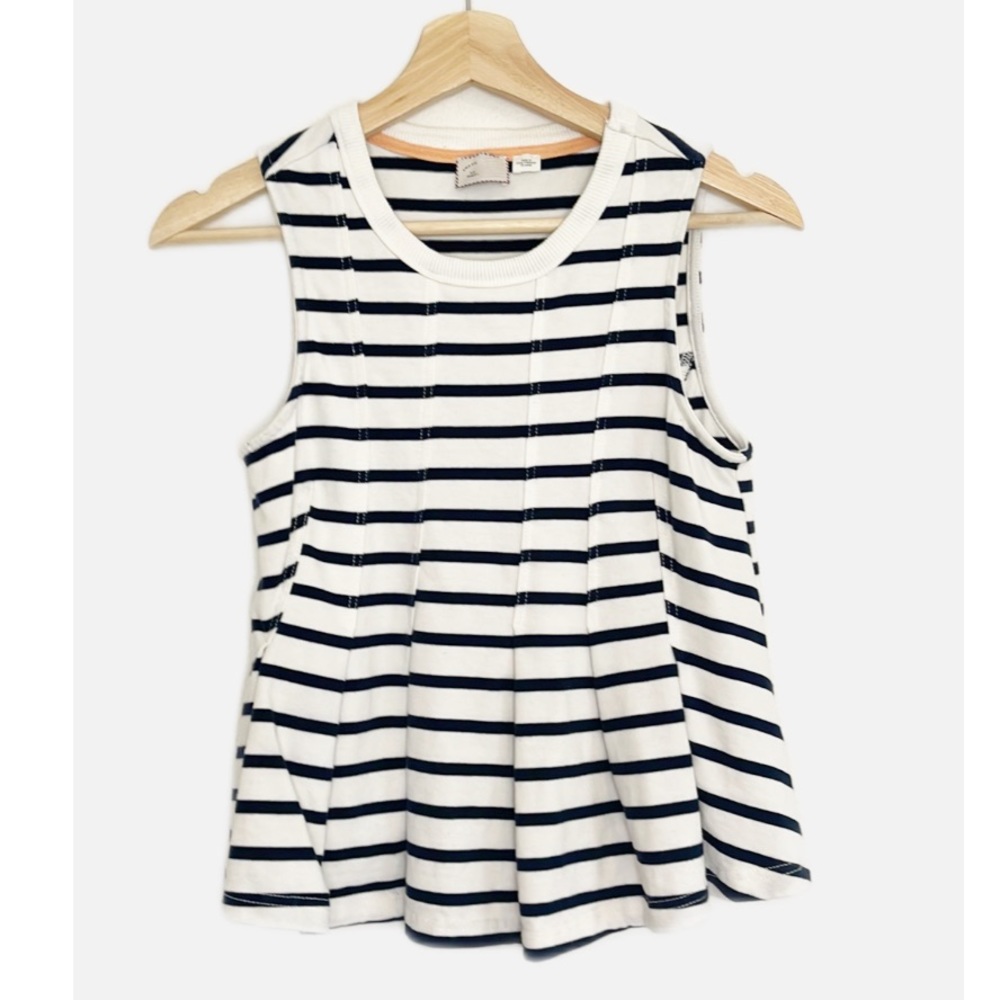 Anthropologie sleeveless fit and flare top